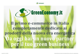 Listino GE 10.4 - Green Economy Srl