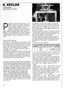 Il Kevlar  - Centro Studi Materiali e Tecniche