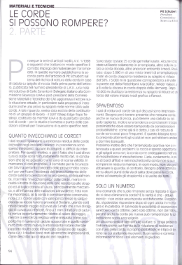 LE CORDE - archivioteca.it