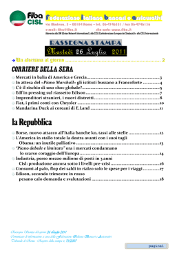 Marted&igrave; 26 Luglio 2011 - cerca