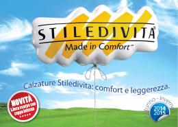 Calzature Stiledivita: comfort e leggerezza.