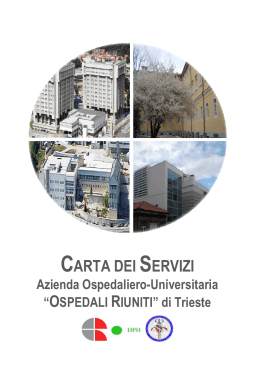 CARTA DEI SERVIZI - Azienda Ospedaliero Universitaria “Ospedali