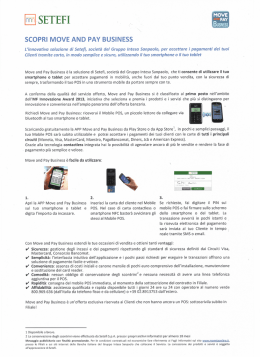 Specifiche Mobile POS