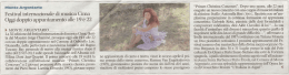corriere della maremma - Concerti in Monte Argentario