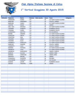 1° Vertical Scoggione 30 Agosto 2015