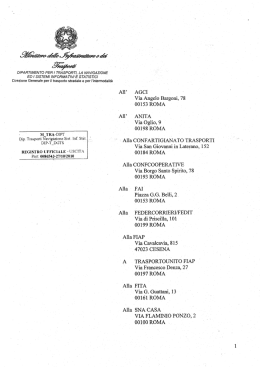 vedi circolare ministeriale