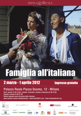 Orari: luned&igrave; 14.30-19.30 / marted&igrave;, mercoled&igrave;, venerd&igrave; e