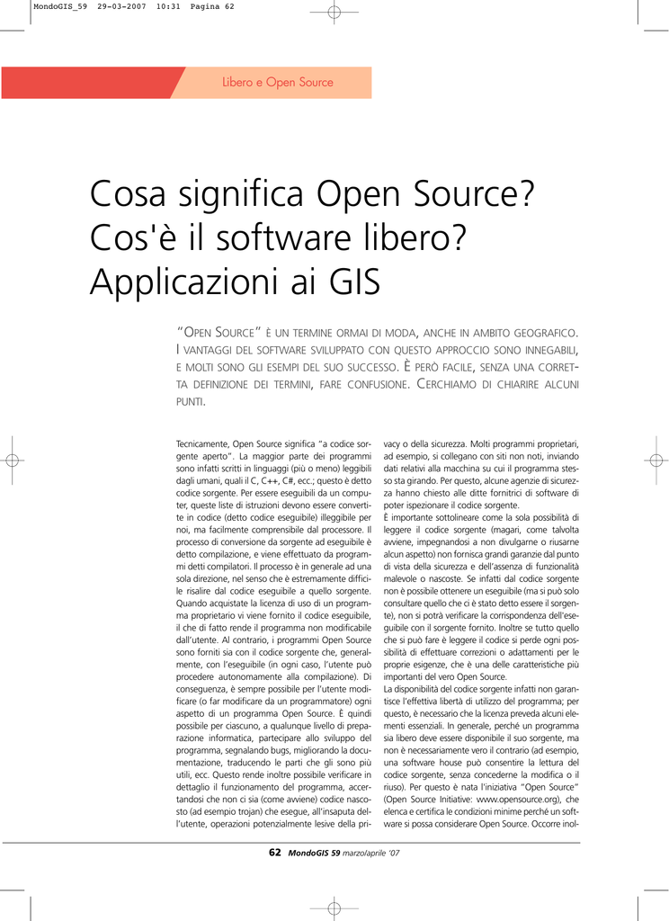 Cosa Significa Open Source Cos E Il Software Libero