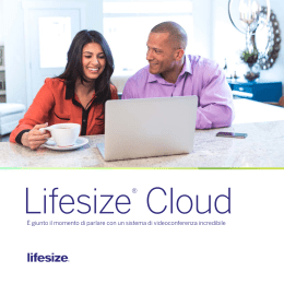 Brochure su Lifesize Cloud