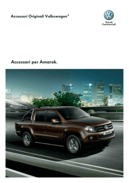 Accessori per Amarok. - Volkswagen