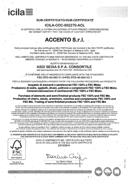 Scarica ACCENTO_certificato_FSC