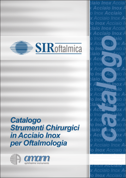 Catalogo SIR Oftalmica