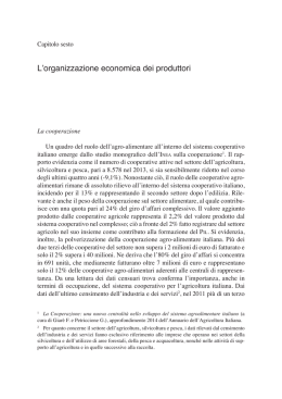 L`organizzazione economica dei produttori