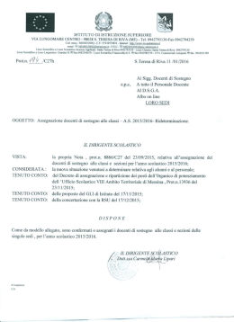 ISTITUTO DI ISTRUZIONE SUPERIORE - Caminiti