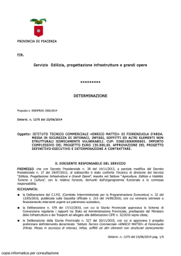 D.D. n. 1275 del 23/06/2014