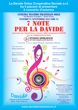 La Davide Onlus Cooperativa Sociale a.r.l.