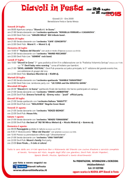 Scarica il programma completo