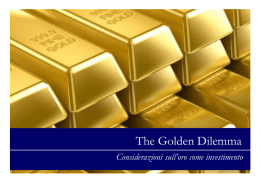 14. The golden dilemma