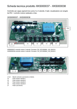 Scheda tecnica prodotto XKS000037 - XKS000038