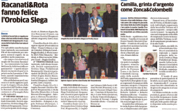 La Befana ha portato un regalo pre zioso alla bocciofila Orobica Slega