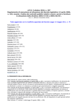 DPR 207 - Associazione Nazionale Archeologi
