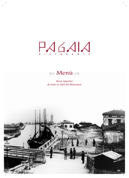 menu italiano