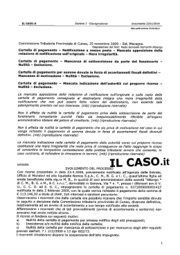 Commissione Tributaria Provinciale di Cuneo, 25