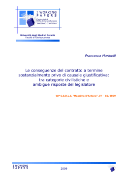 view document - MASSIMO D`ANTONA