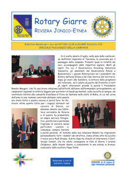 Sp. Passaggio Campana - Rotary Giarre-Home