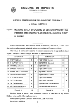 CC 13_092 - Comune di Riposto