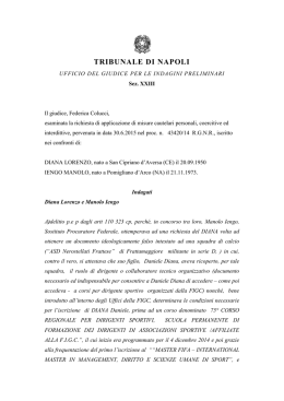 TRIBUNALE DI NAPOLI