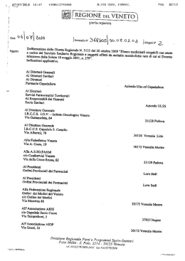 Nota Regione Veneto prot. 368405_50.07.02.02 del 06.07.2010