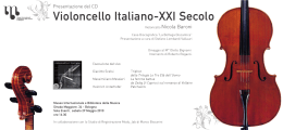 Violoncello Italiano-XXI Secolo