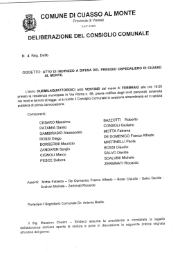 scarica delibera CC 4 2014 - Comune di Cuasso al Monte