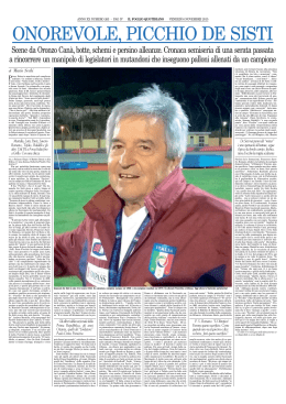 Leggi il pdf - Nazionale Parlamentari