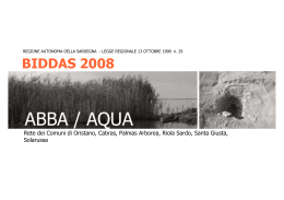 25 Abba_Acqua - Sardegna Territorio