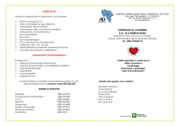 Opuscolo Voghera Cardiologia 2012