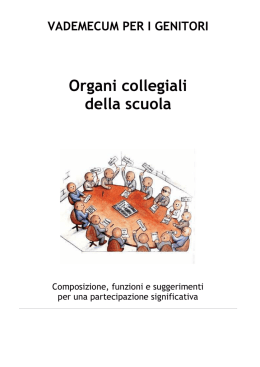 Organi collegiali della scuola - Istituto Comprensivo Bolzano 1