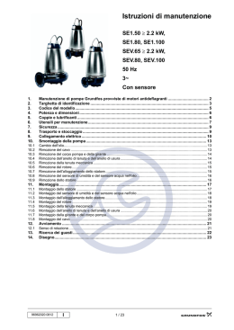 Service instructions, CR 1 and CR 3, Model A