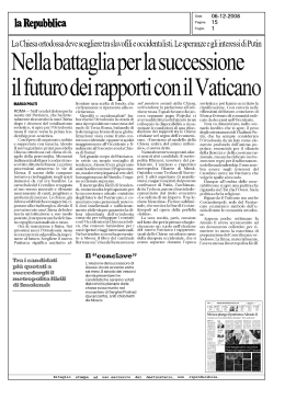 la Repubblica - Azione Cattolica Italiana