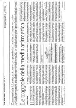 Il Sole 24 ORE - Studio Rebecca & Associati