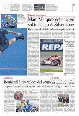 Marc Marquez detta legge sul tracciato di Silverstone