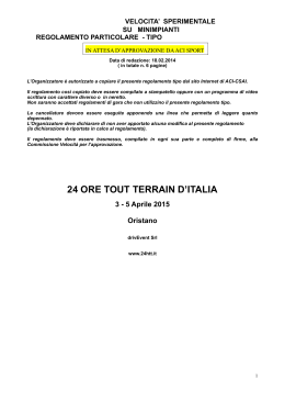 RPG in fase di approvazione