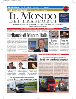 Dicembre 2010 - Il Mondo dei Trasporti