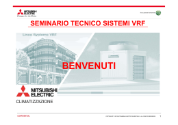Seminario Tecnico VRF Mitsubishi Electric