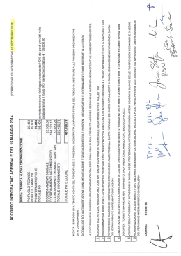 Page 1 Page 2 PROPOSTA POSIZIONI ORGANIZZATIVE