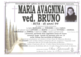maria avagnina ved. bruno