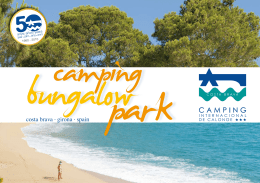 pdf 6.92 mb - Camping Internacional de Calonge