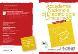 Accademia Nazionale di Diabetologia Clinica Fadoi