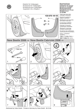 New Beetle 2006 &rArr; New Beetle Cabriolet 2006 &rArr;